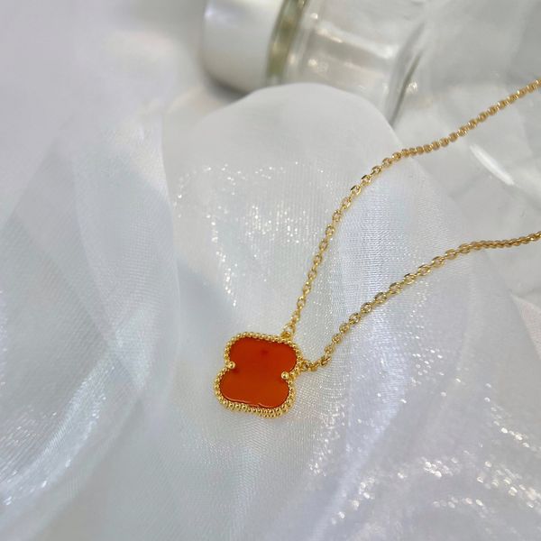 luxury four leaf clover woman pendant necklaces designer van necklace internet celebrity fashion jewelry women party chokers necklace 89, Silver
luxury four leaf clover woman pendant necklaces designer van necklace internet celebrity fashion jewelry women party chokers necklace 89, Silver