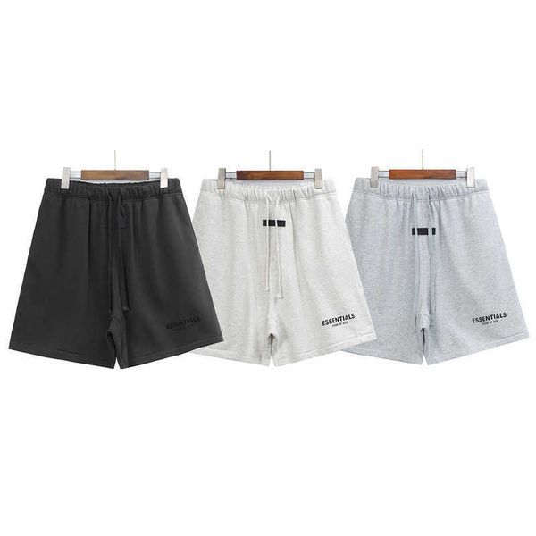 oua7 women's and men's shorts new fashion high street brand ess double line flocking drawstring trendy capris vo2g, White;black
oua7 women's and men's shorts new fashion high street brand ess double line flocking drawstring trendy capris vo2g, White;black