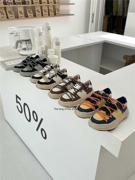 ladesshow mmy thick soled german training dissolution board shoes tide 2022 new double shoelaces light casual sports shoes, Black
ladesshow mmy thick soled german training dissolution board shoes tide 2022 new double shoelaces light casual sports shoes, Black