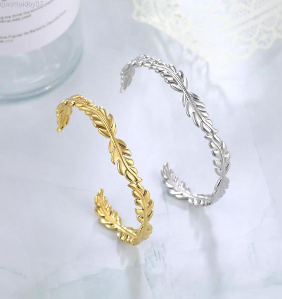 skyrim bohemian leaf cuff bracelet stainless steel gold color women adjustable wrist bangle 2022 fashion jewelry birthday gift l229686863, Black
skyrim bohemian leaf cuff bracelet stainless steel gold color women adjustable wrist bangle 2022 fashion jewelry birthday gift l229686863, Black