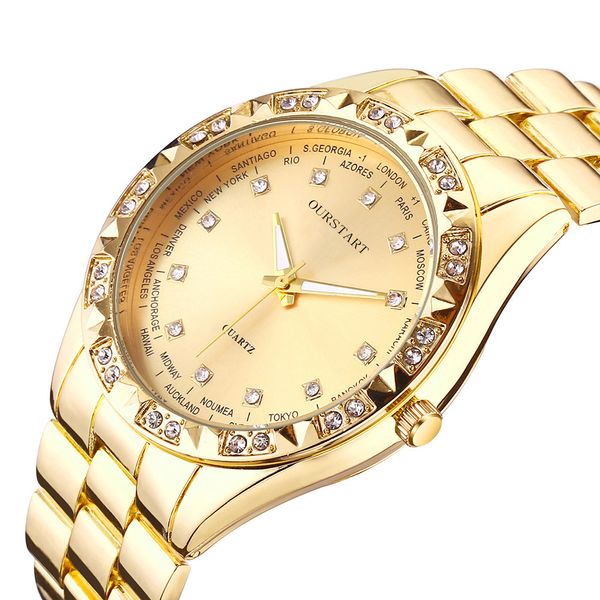 women watches ladies gold watch geneva rhinestones fashion classic watch manufacturers directly supply diamond inlaid watches steel band, Slivery;brown
women watches ladies gold watch geneva rhinestones fashion classic watch manufacturers directly supply diamond inlaid watches steel band, Slivery;brown