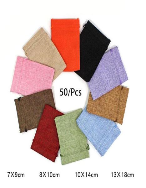 50pcslot drawstring natural burlap bag jute gift bags multi size jewelry packaging wedding bags with candy bag can custom logo8957867, Pink;blue
50pcslot drawstring natural burlap bag jute gift bags multi size jewelry packaging wedding bags with candy bag can custom logo8957867, Pink;blue