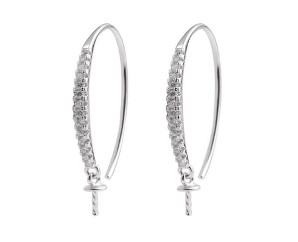 earwire findings 925 sterling silver hook pearl drop earrings semi mounting cubic zirconia jewellery 5 pairs7803365, Slivery;crystal
earwire findings 925 sterling silver hook pearl drop earrings semi mounting cubic zirconia jewellery 5 pairs7803365, Slivery;crystal