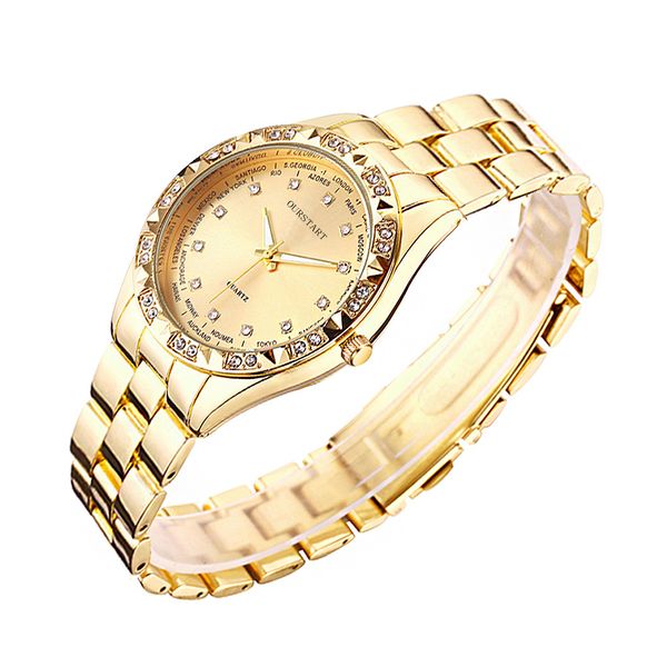 female watch analog wristwatch round minimalist quartz steel band gold quartz golden watch gift, Slivery;brown
female watch analog wristwatch round minimalist quartz steel band gold quartz golden watch gift, Slivery;brown