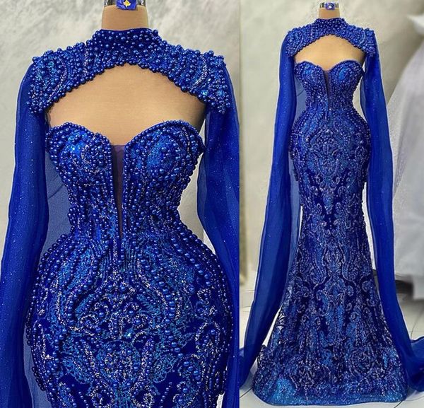2023 may aso ebi royal blue prom dress beaded sequined lace mermaid evening formal party second reception birthday engagement gowns dress ro, Black
2023 may aso ebi royal blue prom dress beaded sequined lace mermaid evening formal party second reception birthday engagement gowns dress ro, Black