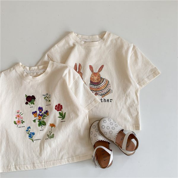 tshirts 2152b children t shirt summer children's shortsleeved cartoon boys and girls rabbit flower printed tshirt 230506, Blue
tshirts 2152b children t shirt summer children's shortsleeved cartoon boys and girls rabbit flower printed tshirt 230506, Blue