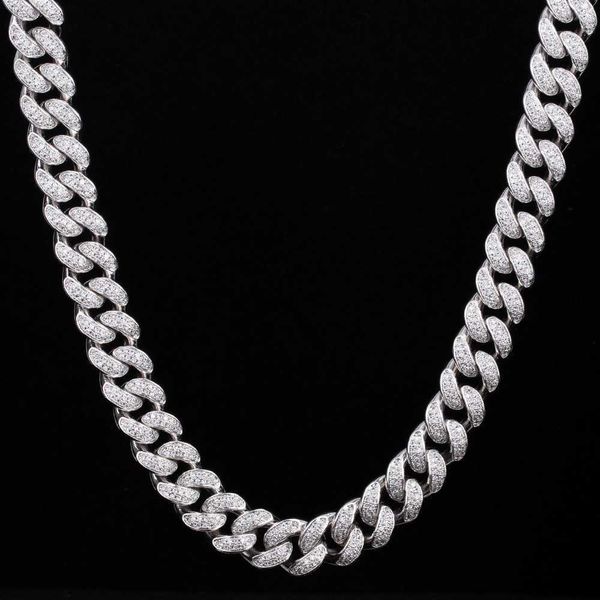 krkc co hip hop jewelry wholesale 18inch iced out cz diamond cuban link chain thick cuban link necklace, Silver
krkc co hip hop jewelry wholesale 18inch iced out cz diamond cuban link chain thick cuban link necklace, Silver
