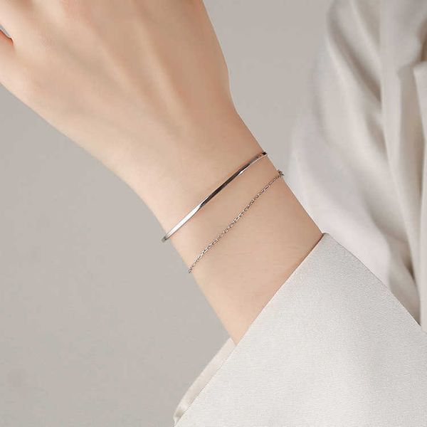 charm bracelets fashion new s925 sterling silver gypsophila double chain bracelet for women fine jewelry for wedding party birthday gift aa2, Golden;silver
charm bracelets fashion new s925 sterling silver gypsophila double chain bracelet for women fine jewelry for wedding party birthday gift aa2, Golden;silver