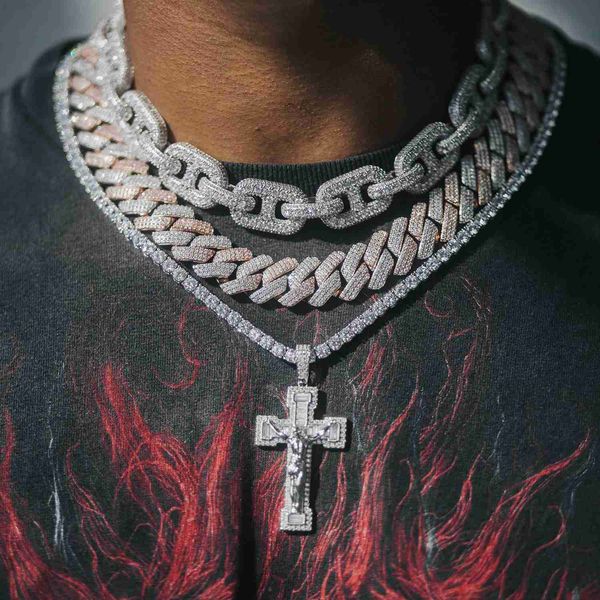 2023 trendy men hip hop jewelry 10mm d color vvs moissanite diamond silver gold plated tennis chain necklaces
2023 trendy men hip hop jewelry 10mm d color vvs moissanite diamond silver gold plated tennis chain necklaces