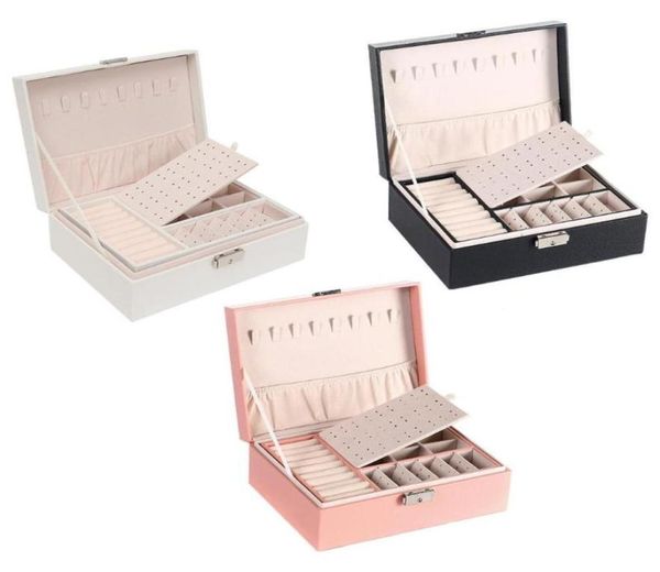 jewelry pouches bags double layer box removeable compartments lockable flannel large organiser case for necklace rings earrings f4735426, Pink;blue
jewelry pouches bags double layer box removeable compartments lockable flannel large organiser case for necklace rings earrings f4735426, Pink;blue