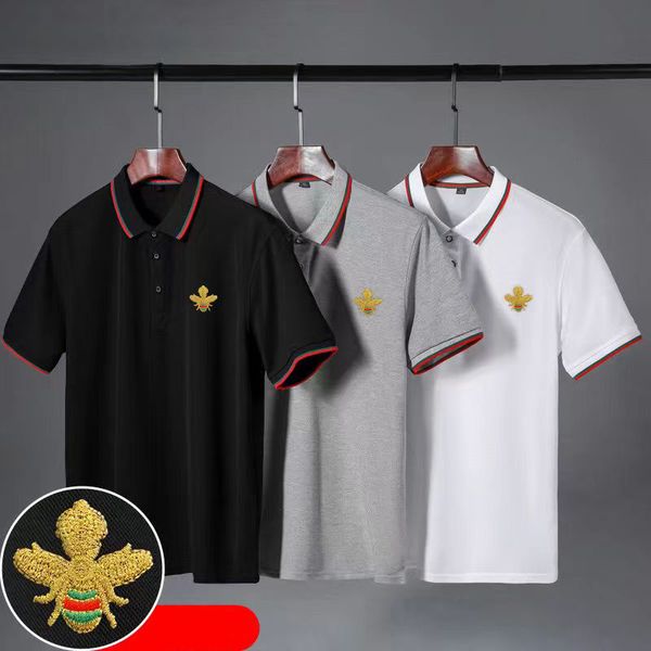 high end embroidered short sleeved cotton polo shirt men s t shirt korean fashion clothing summer luxury asian size m xl xxl xxxl 4xl, White;black
high end embroidered short sleeved cotton polo shirt men s t shirt korean fashion clothing summer luxury asian size m xl xxl xxxl 4xl, White;black