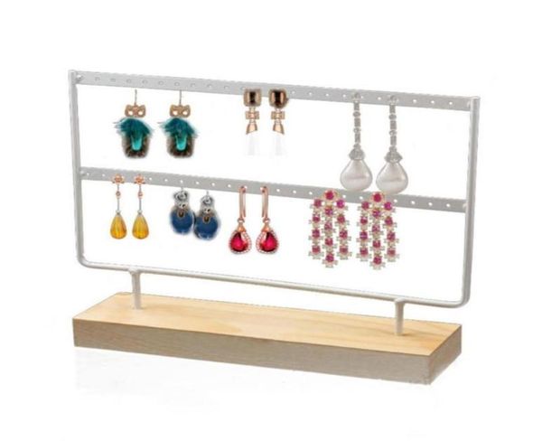 jewelry pouches bags 40 2 layer wooden holes earrings ear studs display stand holder rack shelf8311062, Pink;blue
jewelry pouches bags 40 2 layer wooden holes earrings ear studs display stand holder rack shelf8311062, Pink;blue