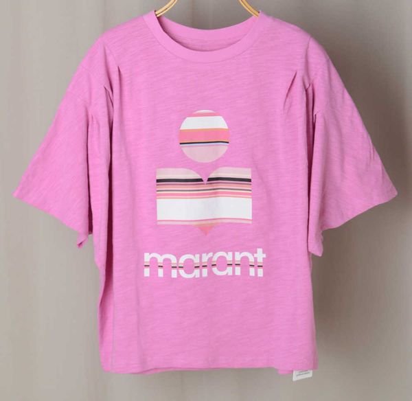 isabel marant women designer t shirt summer new fashion letter print casual pullover sports cotton short sleeve tees, White
isabel marant women designer t shirt summer new fashion letter print casual pullover sports cotton short sleeve tees, White