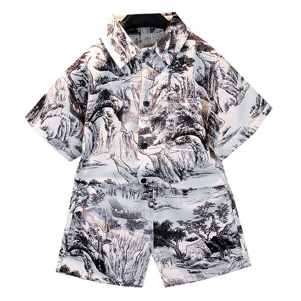 clothing sets boy summer clothes printed boys tshirt short for casual style children's tracksuit 230506, White
clothing sets boy summer clothes printed boys tshirt short for casual style children's tracksuit 230506, White