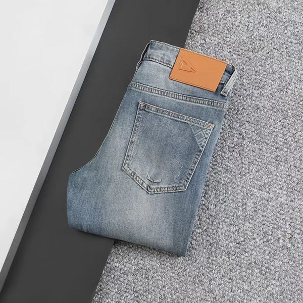 luxury men's jeans work pants wide-mouth washed embroidery simple jeans elastic wear-resistant fabric youth casual pants, Blue
luxury men's jeans work pants wide-mouth washed embroidery simple jeans elastic wear-resistant fabric youth casual pants, Blue