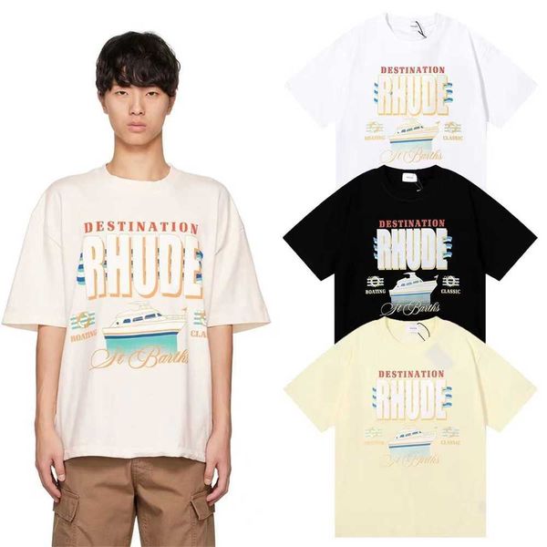 2023s summer mens t-shirts womens luxury tide brand rhude designers for men letter polos embroidery tshirts clothing short sleeved dq5v, White;black
2023s summer mens t-shirts womens luxury tide brand rhude designers for men letter polos embroidery tshirts clothing short sleeved dq5v, White;black