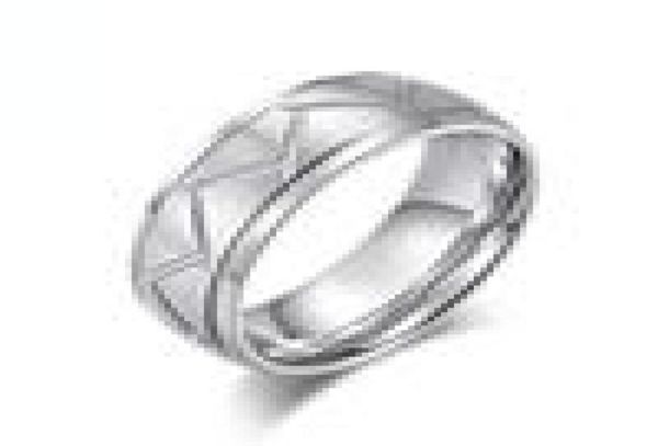 luxury men039s jewelry accsori 8mm siery brushed steel wedding rings 316l stainls steel bevel cut ring size 6138535412, Silver
luxury men039s jewelry accsori 8mm siery brushed steel wedding rings 316l stainls steel bevel cut ring size 6138535412, Silver