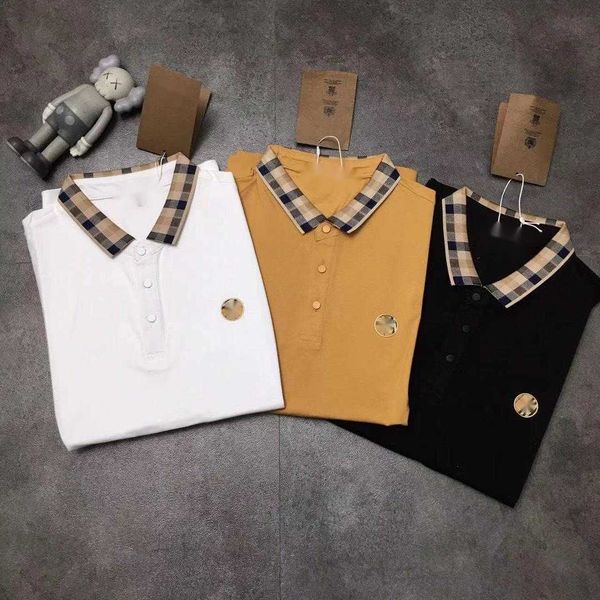 business casual polo shirt mens tshirt designer tshirt embroidered polos tees burb luxury clothing high version sweatshirt men oversize tshi, White;black
business casual polo shirt mens tshirt designer tshirt embroidered polos tees burb luxury clothing high version sweatshirt men oversize tshi, White;black