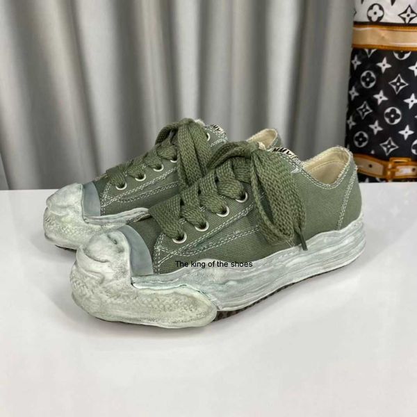 mmy maison mihara yasuhiro shoes hank low flats sneakers canvas trainer lace-up trim shaped toe for women luxury designers shoe rubber cap f
mmy maison mihara yasuhiro shoes hank low flats sneakers canvas trainer lace-up trim shaped toe for women luxury designers shoe rubber cap f