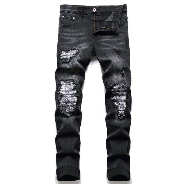 mens jeans men paisley bandana print patch streetwear patchwork holes ripped stretch denim pants slim straight biker trousers 230506, Blue
mens jeans men paisley bandana print patch streetwear patchwork holes ripped stretch denim pants slim straight biker trousers 230506, Blue