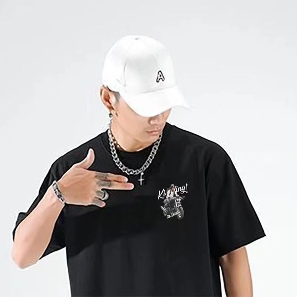 men's designer t-shirts printed trendy men's t-shirts cotton casual t-shirt short sleeve luxury hip hop street tee m-3xl4xl, White;black
men's designer t-shirts printed trendy men's t-shirts cotton casual t-shirt short sleeve luxury hip hop street tee m-3xl4xl, White;black