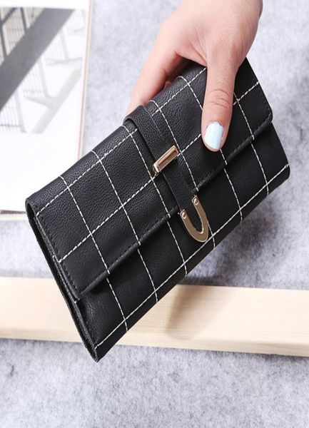 luxury long wallet for women fashion pu leather threefold clutch money coin purse ladies passport credit id card holder bag9783569, Black
luxury long wallet for women fashion pu leather threefold clutch money coin purse ladies passport credit id card holder bag9783569, Black