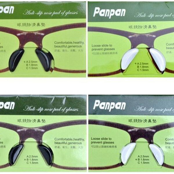 20pairs lot black and transparent antislip quality healthy silicagel nose pads stick on the nose for plank sunglasses glasses anti-pressure
20pairs lot black and transparent antislip quality healthy silicagel nose pads stick on the nose for plank sunglasses glasses anti-pressure