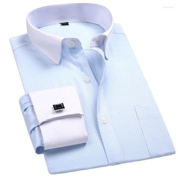 men's dress shirts french cuff long sleeve formal business party wedding tuxedo white shirt with cufflinks, White;black
men's dress shirts french cuff long sleeve formal business party wedding tuxedo white shirt with cufflinks, White;black