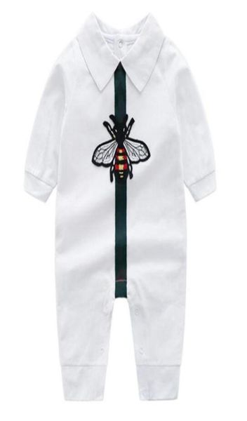 design newborn baby boy girl romper little bee white dark blue cotton jumpsuits lapels long sleeved infant toddler clothes9152262
design newborn baby boy girl romper little bee white dark blue cotton jumpsuits lapels long sleeved infant toddler clothes9152262