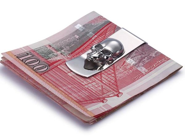 modern brand skull designs sliver money clip slim pocket purse clamp cash holder card organizer men women wallet6392262, Black
modern brand skull designs sliver money clip slim pocket purse clamp cash holder card organizer men women wallet6392262, Black
