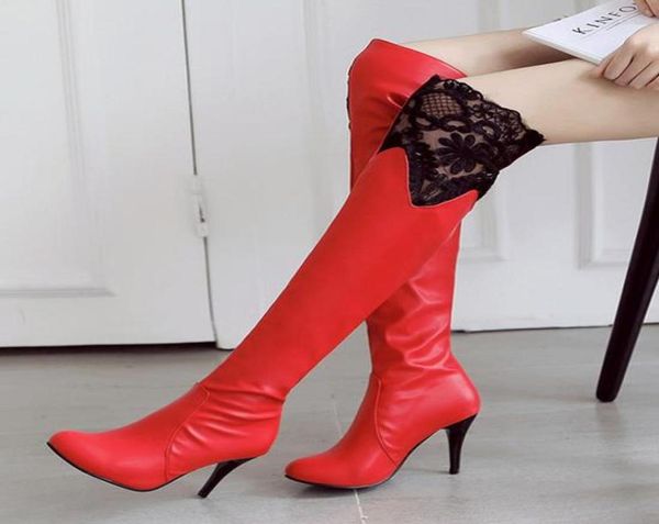 big size 33 to 47 red black high heel over the knee thigh high boots white embroidery lace boots bridal wedding shoes3612506
big size 33 to 47 red black high heel over the knee thigh high boots white embroidery lace boots bridal wedding shoes3612506