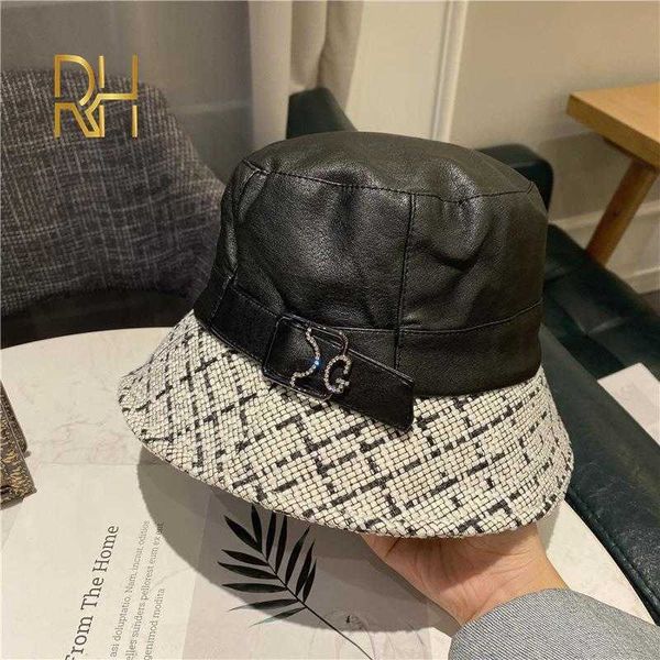 wide brim hats fashion outdoor warm faux leather stitching plaid brim winter bucket hat for women fishing cap bob party panama fisherman hat, Blue;gray
wide brim hats fashion outdoor warm faux leather stitching plaid brim winter bucket hat for women fishing cap bob party panama fisherman hat, Blue;gray