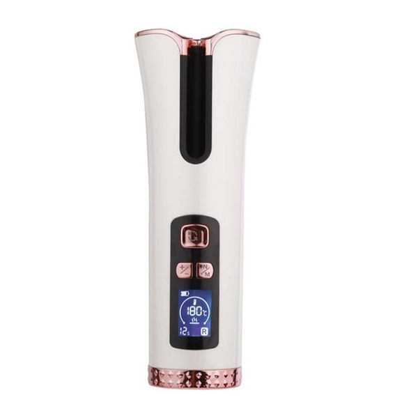 cordless auto rotating ceramic hair curler usb rechargeable curling iron led display temperature adjustable hair tools1648959
cordless auto rotating ceramic hair curler usb rechargeable curling iron led display temperature adjustable hair tools1648959