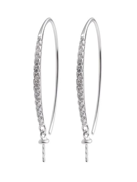 earwire findings 925 sterling silver hook pearl drop earrings semi mounting cubic zirconia jewellery 5 pairs2328301, Slivery;crystal
earwire findings 925 sterling silver hook pearl drop earrings semi mounting cubic zirconia jewellery 5 pairs2328301, Slivery;crystal
