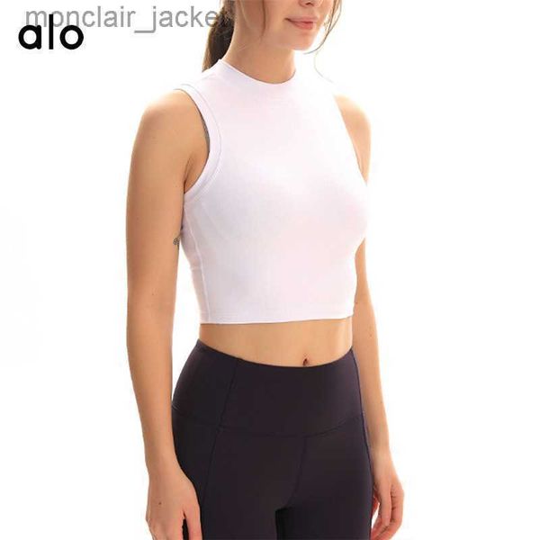 desginer alo yoga tank for women's sports leisure comfortable naked sleeveless fitness short outwear running, White
desginer alo yoga tank for women's sports leisure comfortable naked sleeveless fitness short outwear running, White