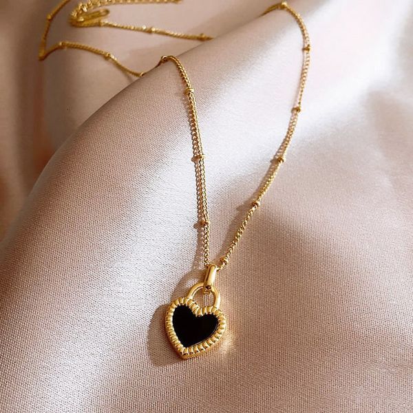 pendant necklaces vintage double sided heart necklace for women girl clavicle chain choker fashion trendy jewelry gift party 230506, Silver
pendant necklaces vintage double sided heart necklace for women girl clavicle chain choker fashion trendy jewelry gift party 230506, Silver