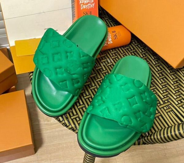 women brand summer sandals flip-flops slippers pool pillow flat comfort mule luxury designer slippers fashion slide size 35-41, Black
women brand summer sandals flip-flops slippers pool pillow flat comfort mule luxury designer slippers fashion slide size 35-41, Black