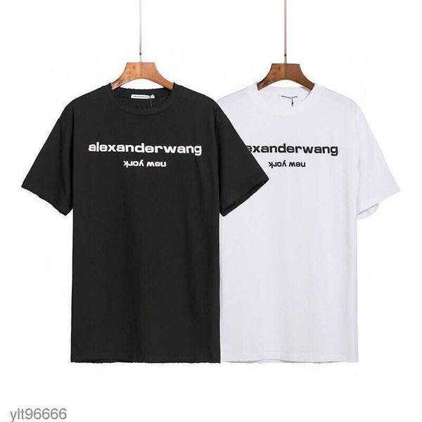t shirt for women alexander aw big foaming letter perforated short sleeve t-shirt men's and women's fashion g1ay, White
t shirt for women alexander aw big foaming letter perforated short sleeve t-shirt men's and women's fashion g1ay, White