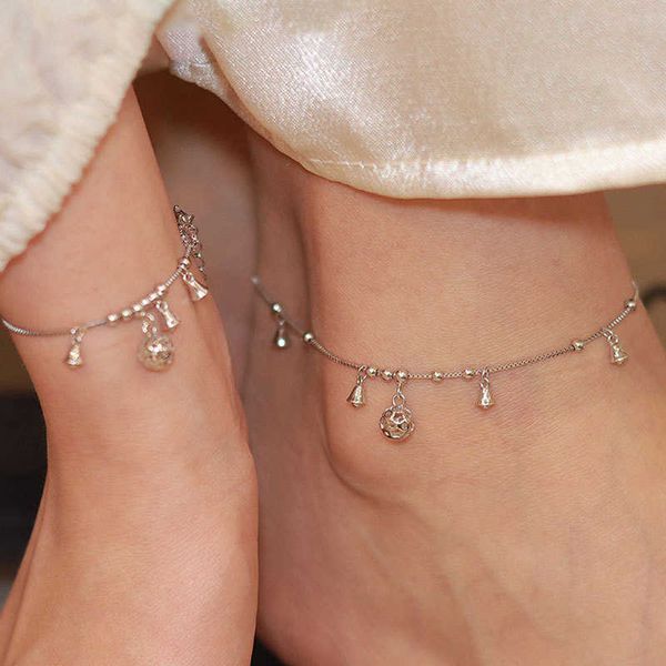 charm bracelets 925 sterling silver bell tassel bracelet women's new exquisite bracelet holiday gift for girlfriend fashion vintage jew, Golden;silver
charm bracelets 925 sterling silver bell tassel bracelet women's new exquisite bracelet holiday gift for girlfriend fashion vintage jew, Golden;silver