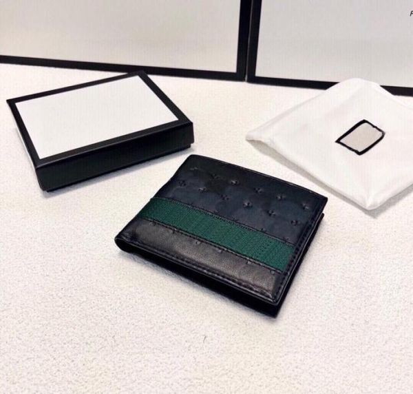 classic leather short money clips men business folding wallets women card holder coin purses with box9468956, Black
classic leather short money clips men business folding wallets women card holder coin purses with box9468956, Black