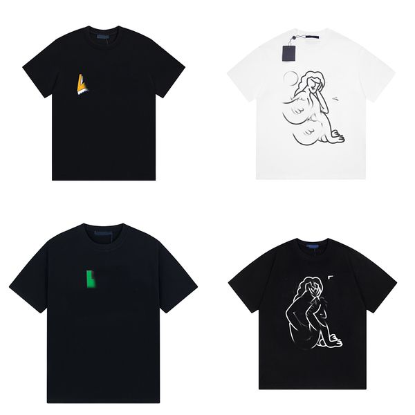 luxury designer t-shirt mens womens tshirt new lo vu abstract figure printed exquisite upgrade original fabric official same style, White
luxury designer t-shirt mens womens tshirt new lo vu abstract figure printed exquisite upgrade original fabric official same style, White