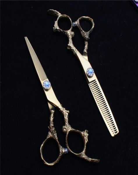 hair scissors 55quot 16cm 440c customized logo golden barber shop normal thinning shears professional styling tool c90055646878
hair scissors 55quot 16cm 440c customized logo golden barber shop normal thinning shears professional styling tool c90055646878