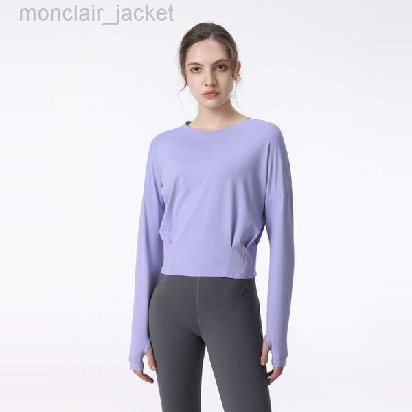 desginer alo yoga suit women's sports slimming elastic quick drying t-shirt running gym long sleeved new style, White
desginer alo yoga suit women's sports slimming elastic quick drying t-shirt running gym long sleeved new style, White