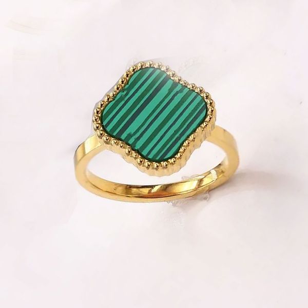 designer ring 4/four leaf clover charm ring designer 18k gold shell girl wedding mother's day fashion jewelry women's valentine�, Golden;silver
designer ring 4/four leaf clover charm ring designer 18k gold shell girl wedding mother's day fashion jewelry women's valentine�, Golden;silver