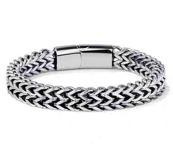 bracelet ins cool style men039s fashion hip hop personality cuban chain men039s double row chain punk bracelet titanium stee9630836, Golden;silver
bracelet ins cool style men039s fashion hip hop personality cuban chain men039s double row chain punk bracelet titanium stee9630836, Golden;silver