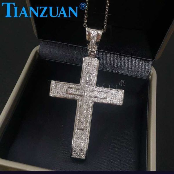 34*73mm cross shape full of d vvs white moissanite pendant 925 sterling silver popular jewelry engagement datting gift, Golden;silver
34*73mm cross shape full of d vvs white moissanite pendant 925 sterling silver popular jewelry engagement datting gift, Golden;silver