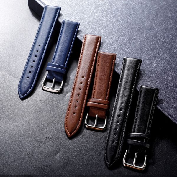 watch bands genuine leather band soft material band wrist strap 12 14 16 18 20 21 22mm with silver color stainless steel buckle 230506, Black;brown
watch bands genuine leather band soft material band wrist strap 12 14 16 18 20 21 22mm with silver color stainless steel buckle 230506, Black;brown
