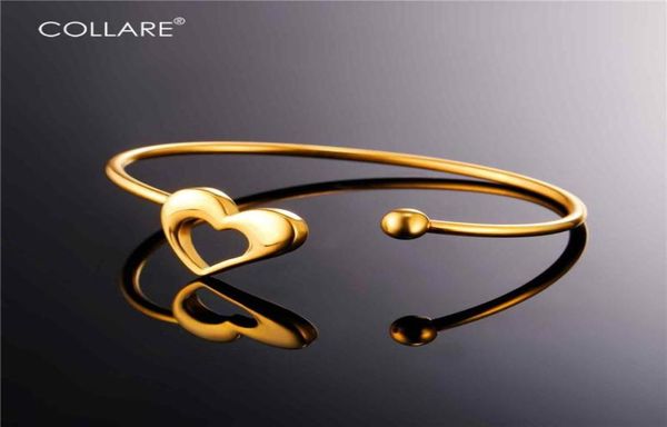 collare heart bracelet for women stainless steel jewelry gold color bangles charms whole gift h141 bangle3227567, Black
collare heart bracelet for women stainless steel jewelry gold color bangles charms whole gift h141 bangle3227567, Black