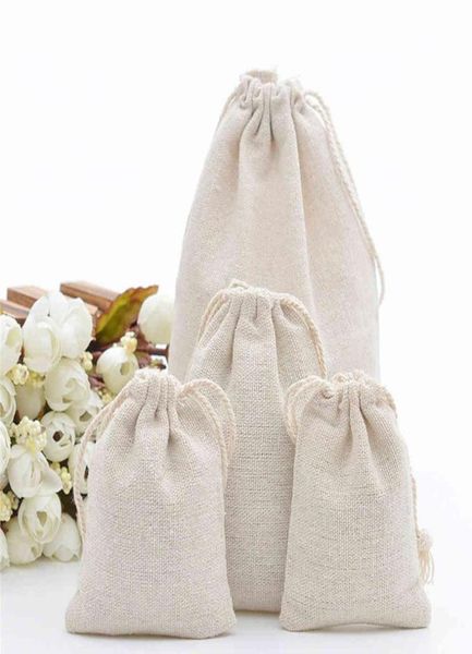 50pc cotton linen jute drawstring bag burlap packing pouches jewelry christmas gift pouch for home party packaging tool7545258, Pink;blue
50pc cotton linen jute drawstring bag burlap packing pouches jewelry christmas gift pouch for home party packaging tool7545258, Pink;blue