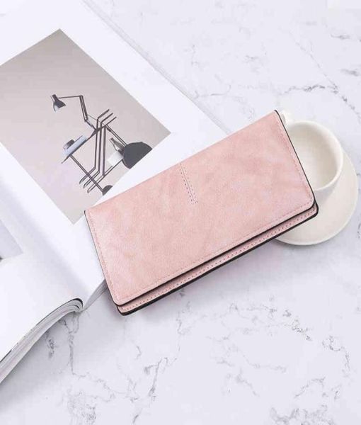 wallet women pu leather long hasp simplicity female fashion solid color coin purses ladies card holder clutch bag money clip1381061, Black
wallet women pu leather long hasp simplicity female fashion solid color coin purses ladies card holder clutch bag money clip1381061, Black